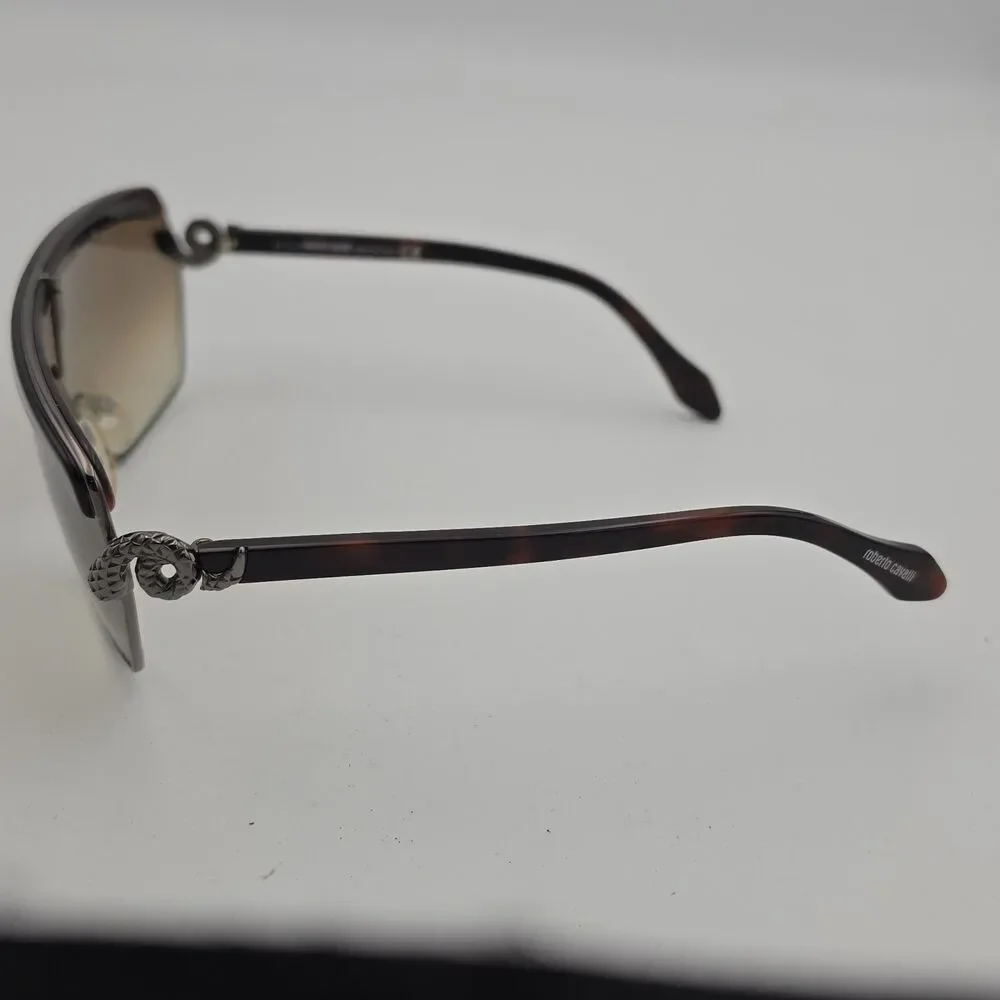 Roberto Cavalli Mirihi 749S 08B Sunglasses Brown Gradient Made Italy Lens Wear